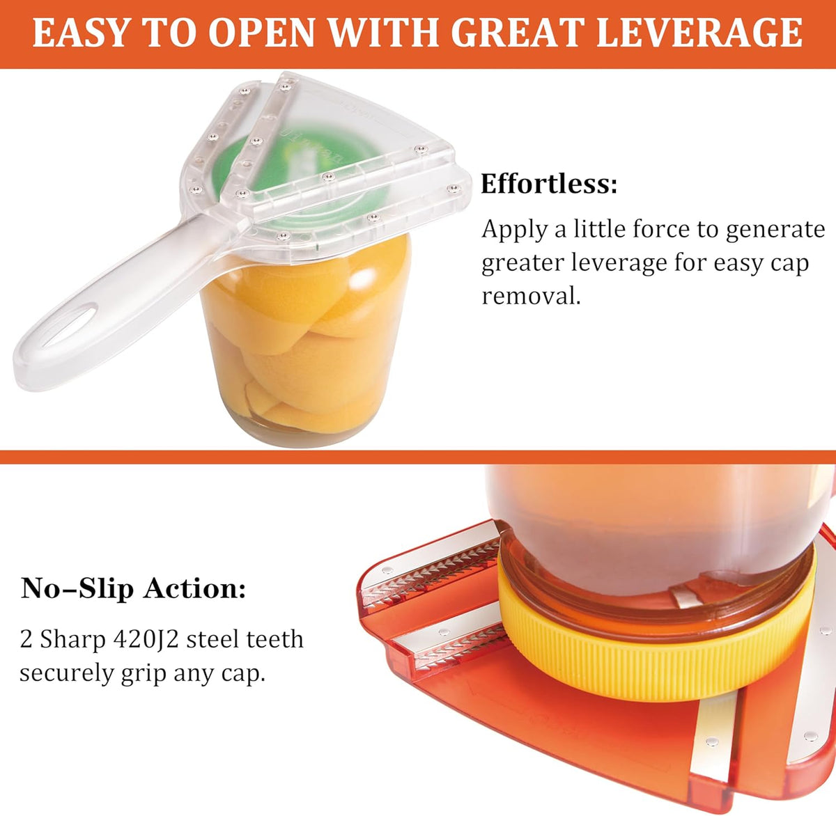 🎁 Last Day Sale 49% OFF 🔥Premium Jar Opener – Effortless Twist for Any Lid