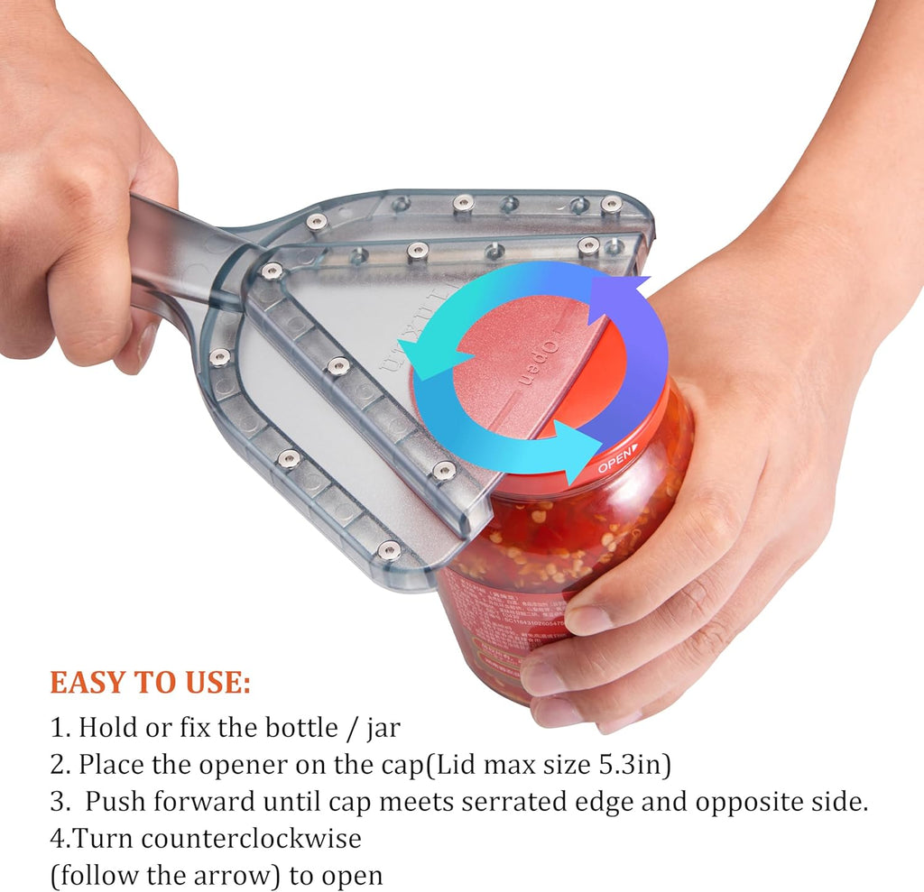 🎁 Last Day Sale 49% OFF 🔥Premium Jar Opener – Effortless Twist for Any Lid