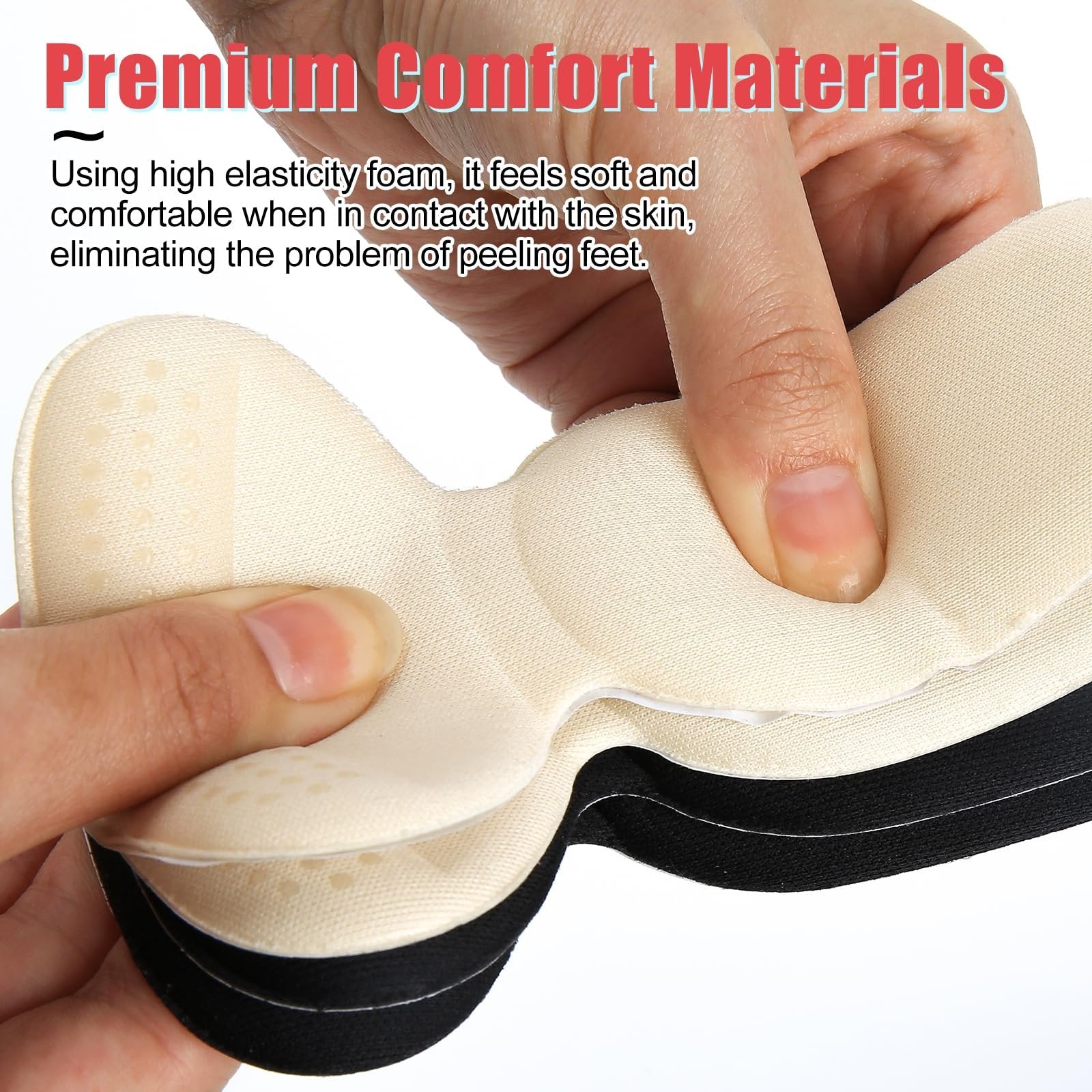 🔥Last Day - 49% OFF 🎁Anti-slip Heel Liners Soft Cushion Heel Protector Pads For Women Men Shoes