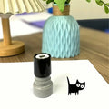 🔥Last Day - 49% OFF 🎁Cat Pattern Stamp, 5 Counts/set Round Self-inking Stamp